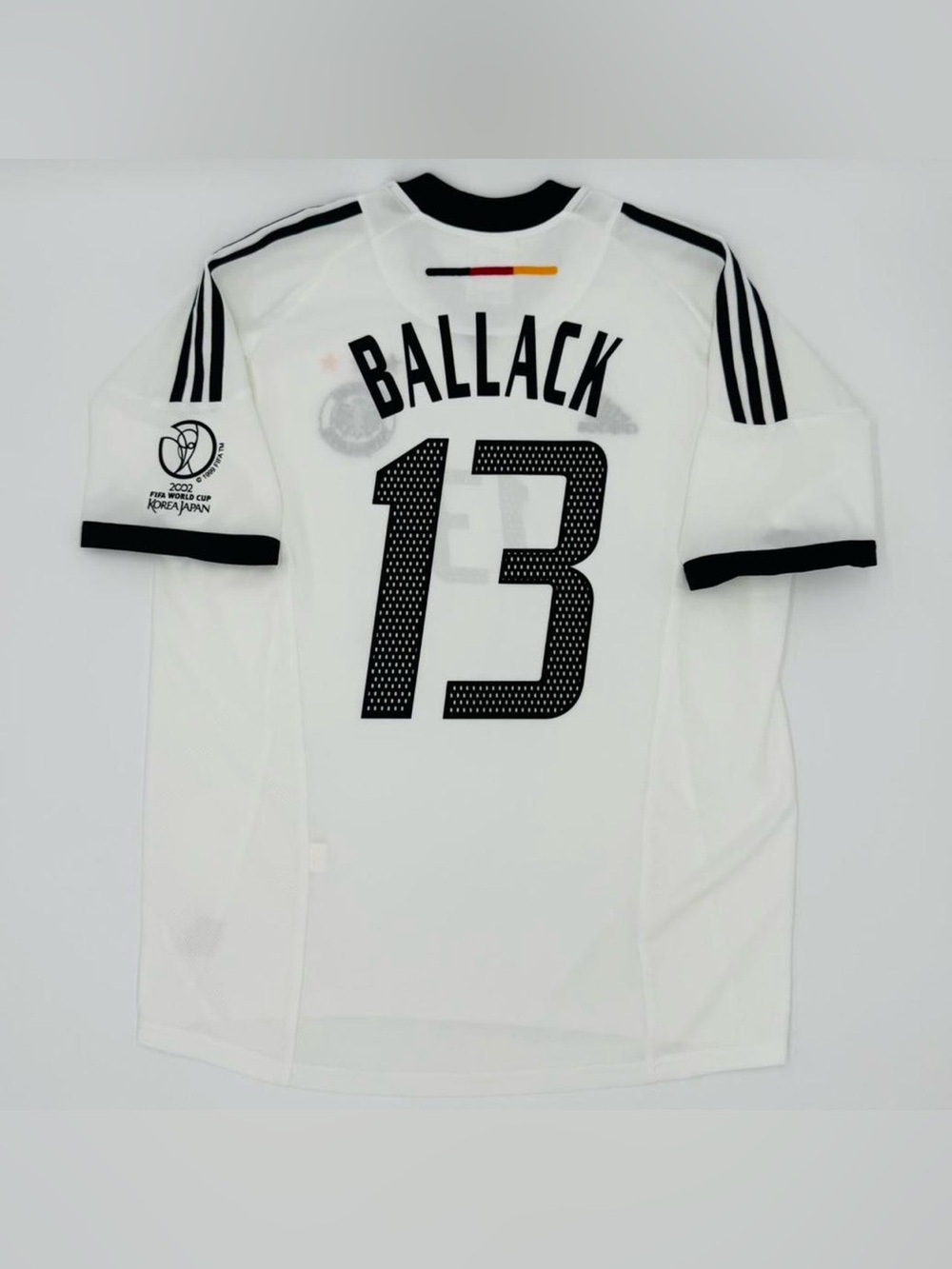 Germany Ballack 2002 home World Cup jersey
